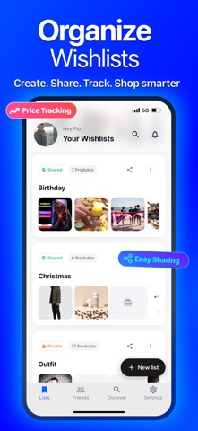 Wishlist Maker: Share a Wish Screenshot 1 of 7