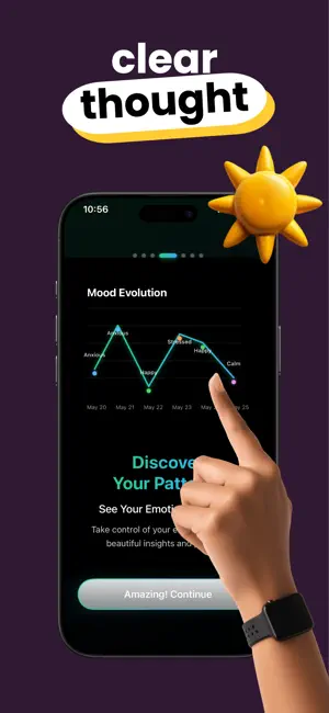 Mood tracker Moodly screenshot 4
