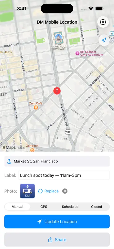 DM Mobile Location screenshot 1 of 9