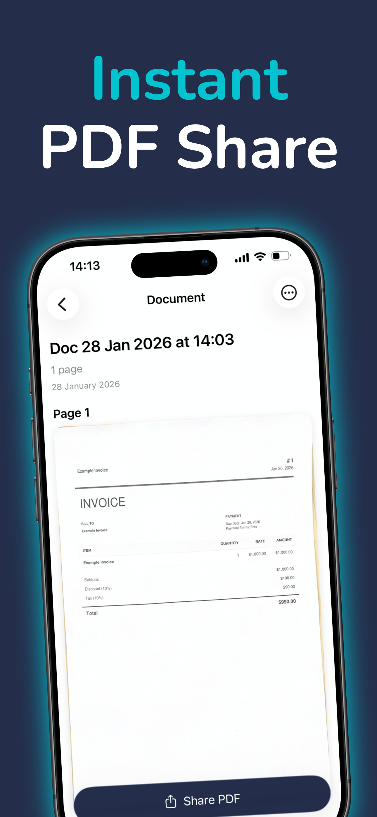 Scan Photos to PDF: ZenScanner