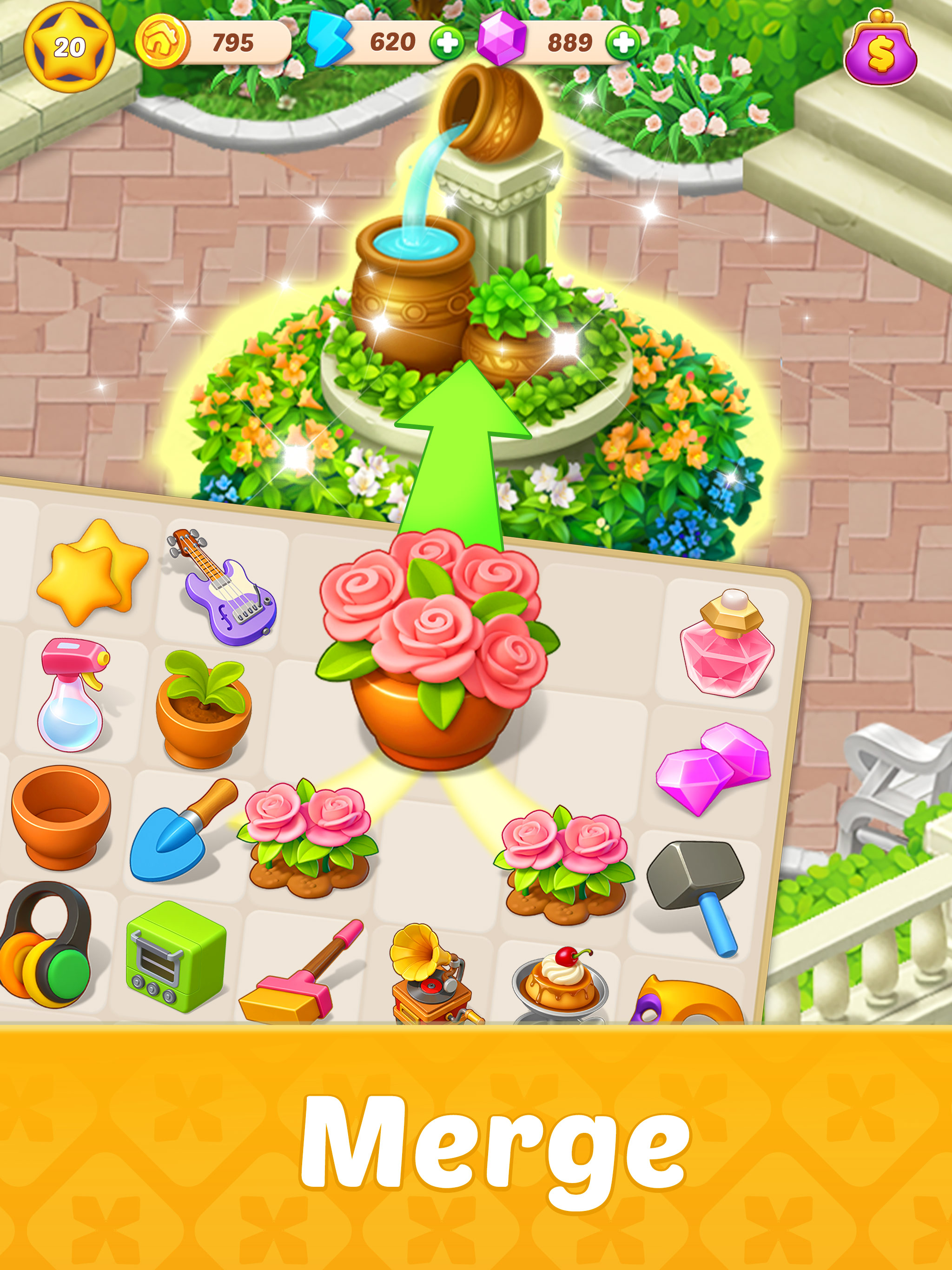 Happy Merge House