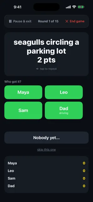 Road Trip Family Games screenshot 1