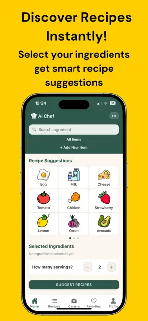 AI Chef: Smart Recipes screenshot 1