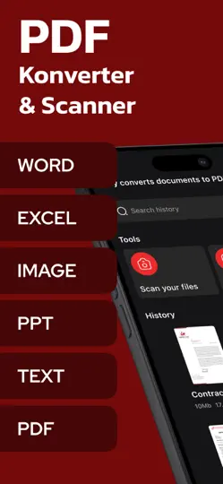 Screenshot von PDF Bearbeiten - Converter App auf dem iPhone 1