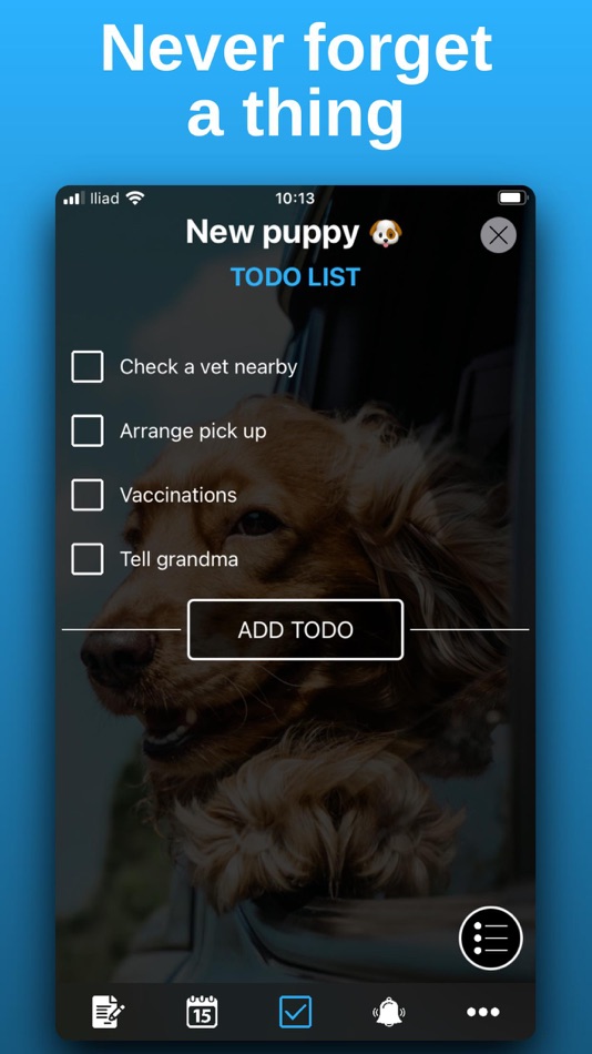 #7. Countdown with widget (iOS) Podle: Carolina Platti