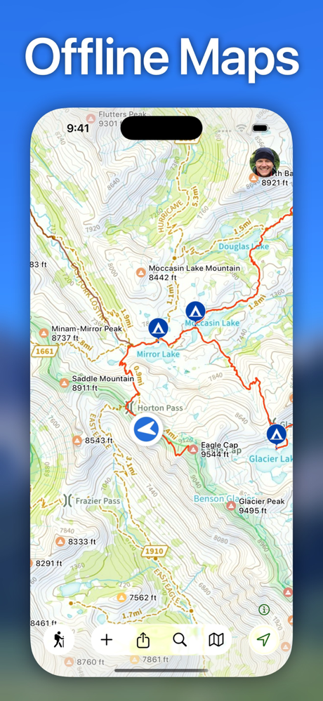 Topo Maps+: Topographic Maps screenshot 1