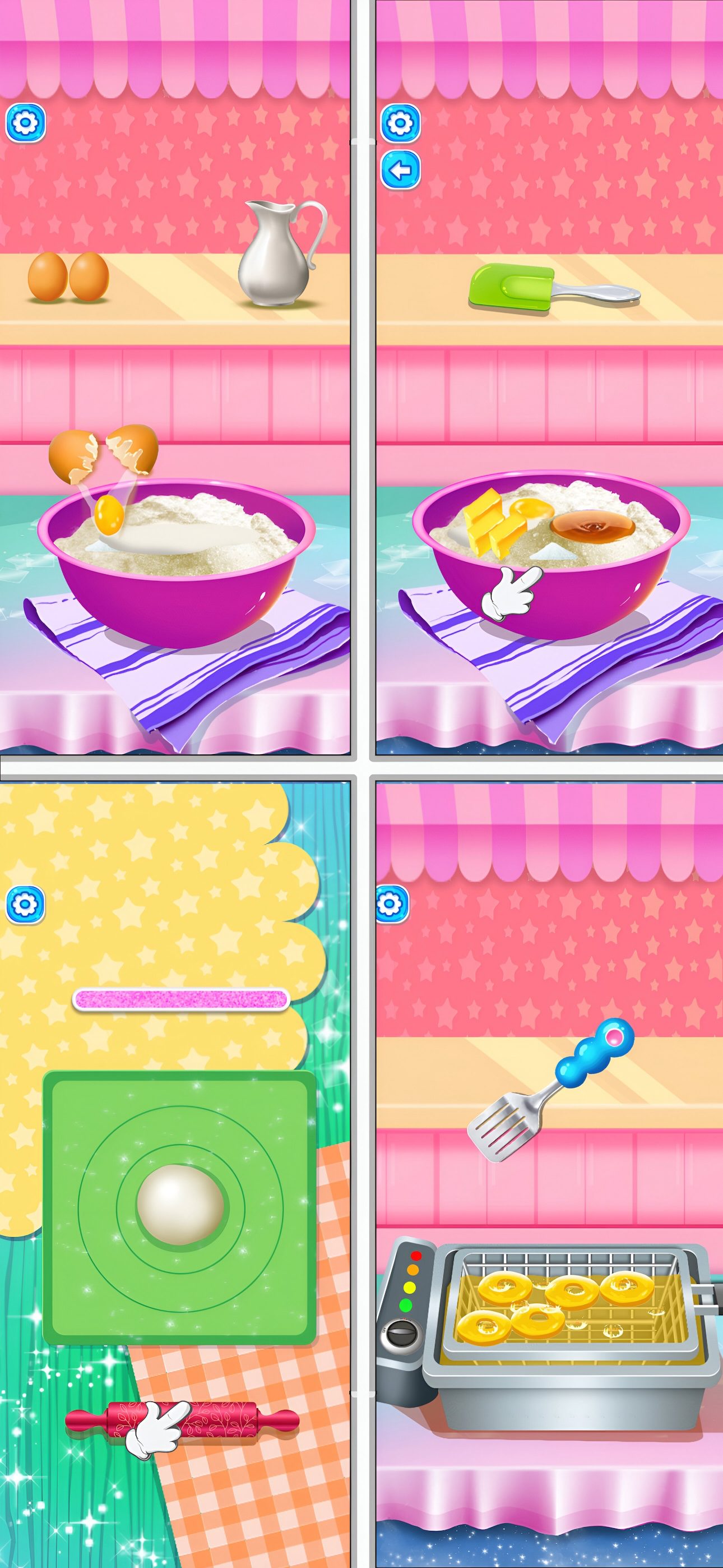 Girl's Glitter Baking Cafe