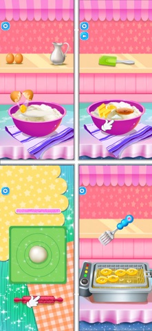 Girl's Glitter Baking Cafe screenshot