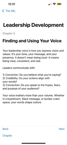 ABL - Leadership Development Screenshot 4 of 5