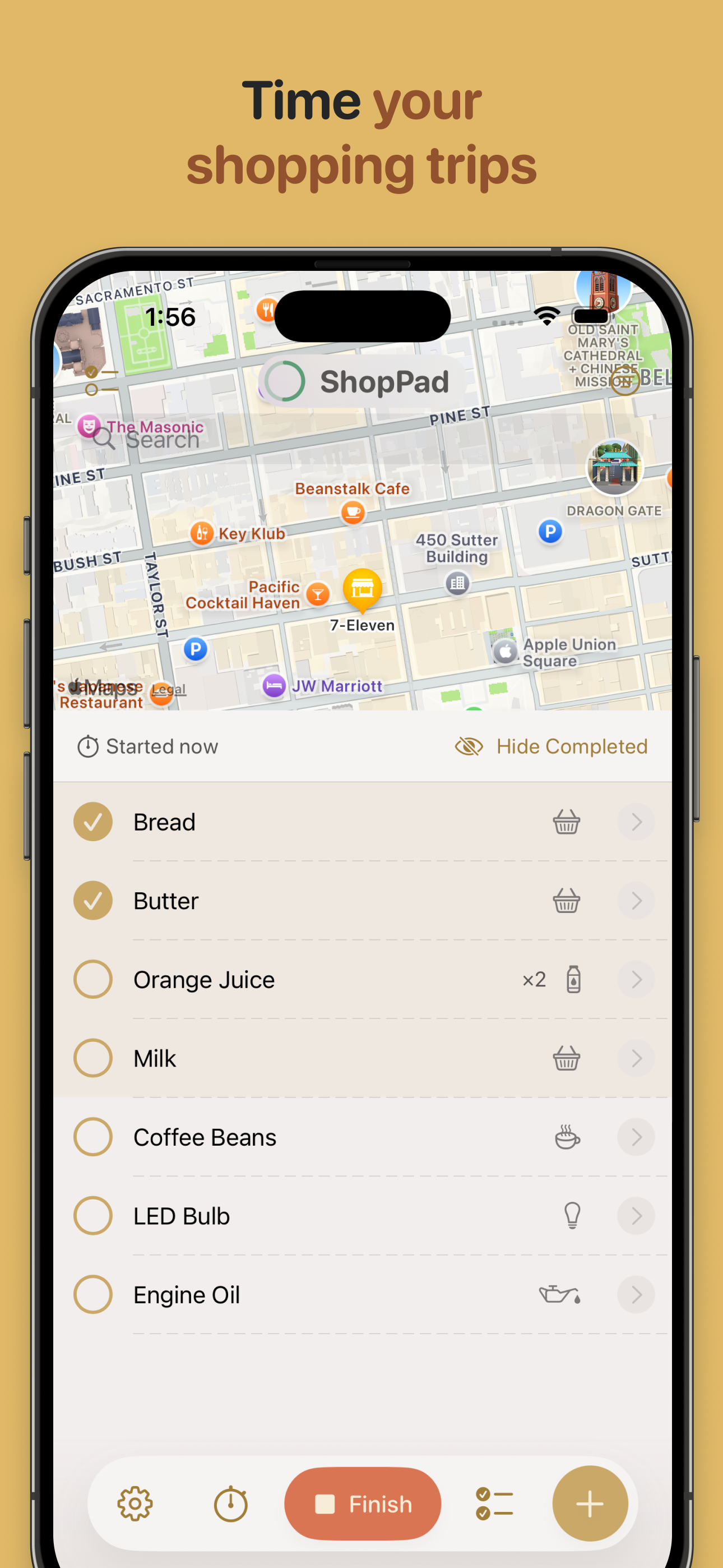 ShopPad: Shopping Tracker