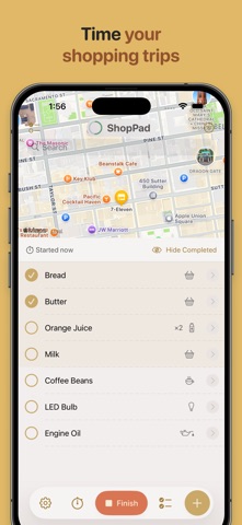ShopPad: Shopping Tracker iPhone screenshot