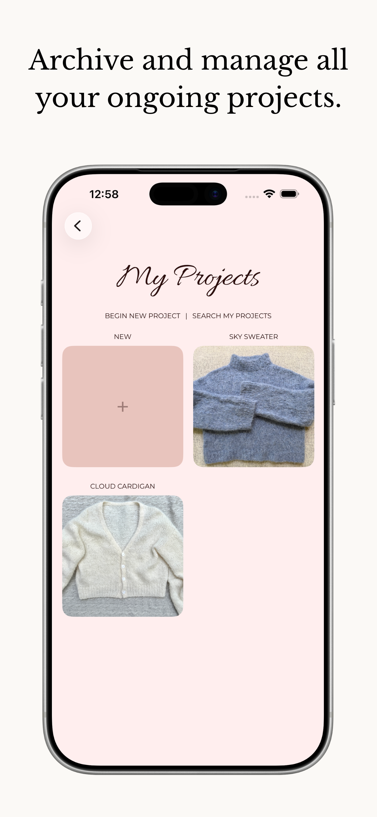Knitted - Knitting Diary App screenshot 10