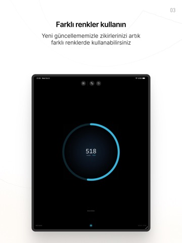 Zikirmatik: Dhikr Counter iPad screenshot