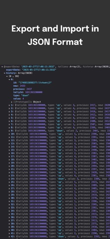 Tally - Counter App screenshot