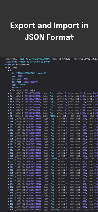 Tally - Counter App Screenshot 5 of 5