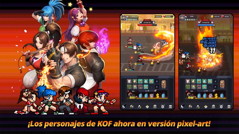 THE KING OF FIGHTERS AFK screenshot 1
