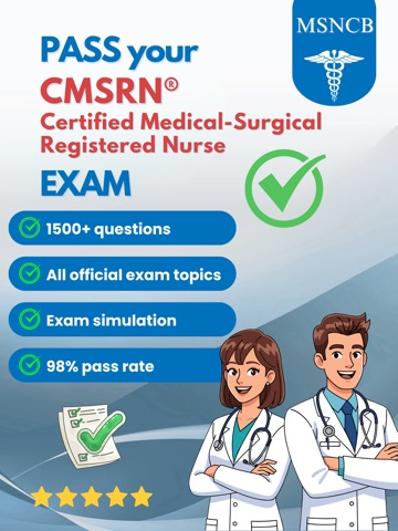 CMSRN Exam Prep: Practice 2026 iPad screenshot