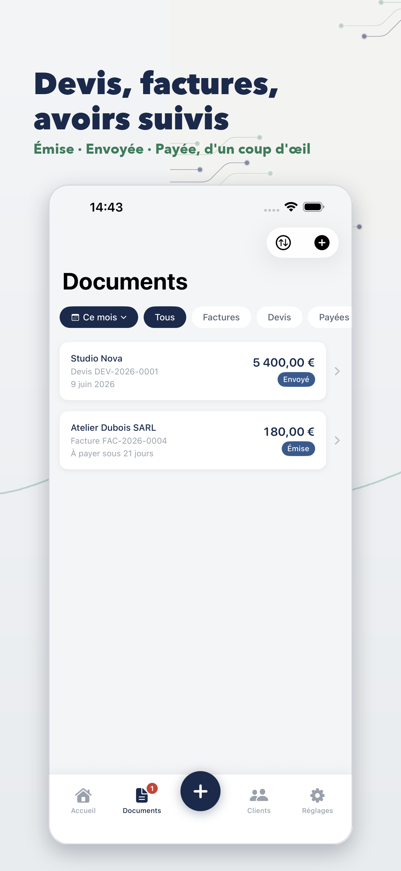 KONFORME : Factures & Devis screenshot 3