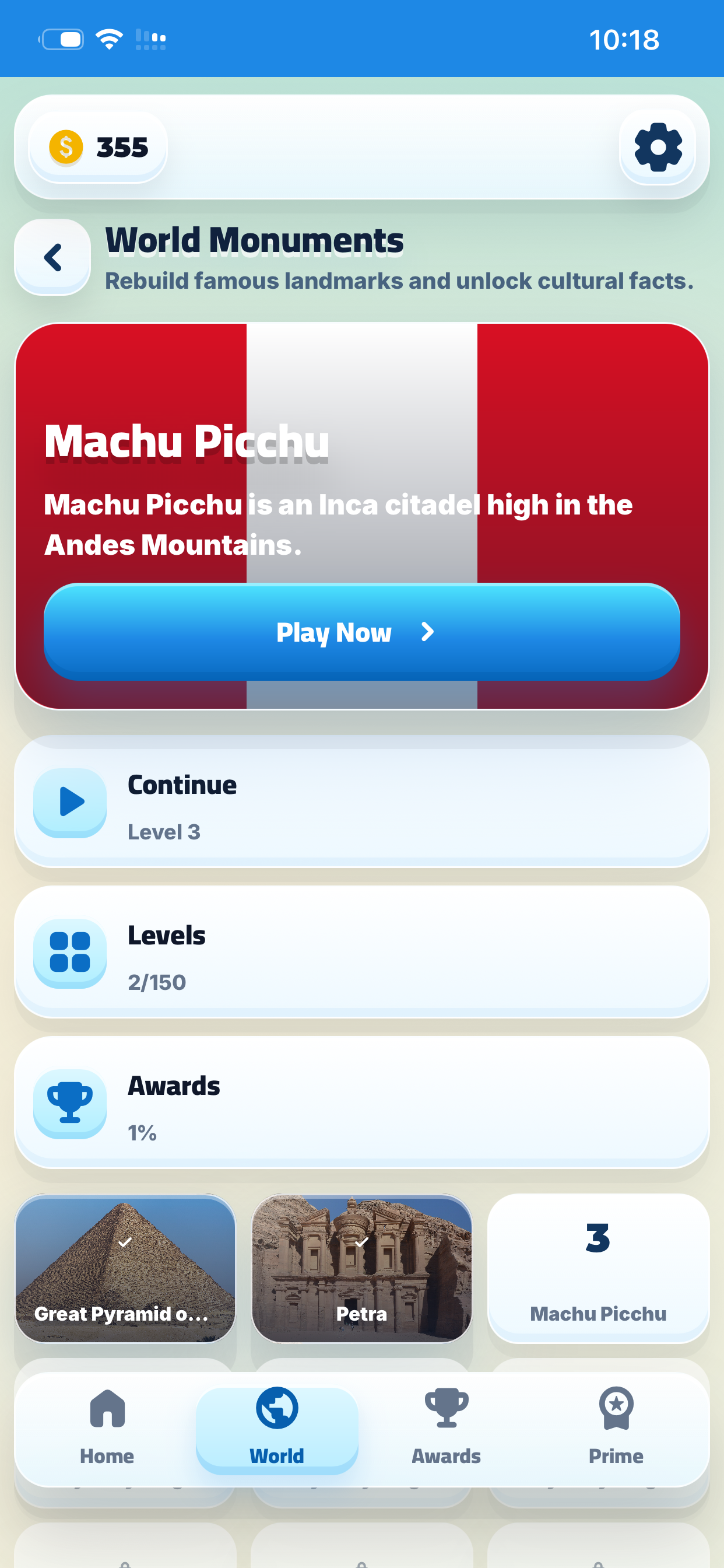 World Puzzle Explorer screenshot 5