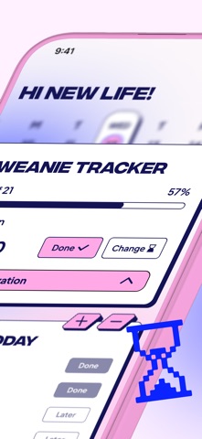 Weanie - Quit Smoking Tracker iPhone screenshot