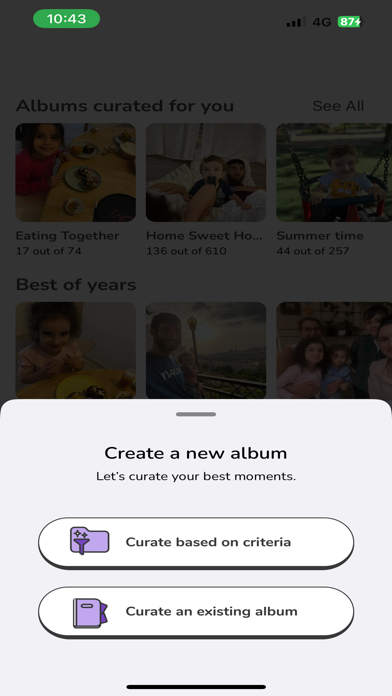 Screenshot #3 pour AI photos picker smart album