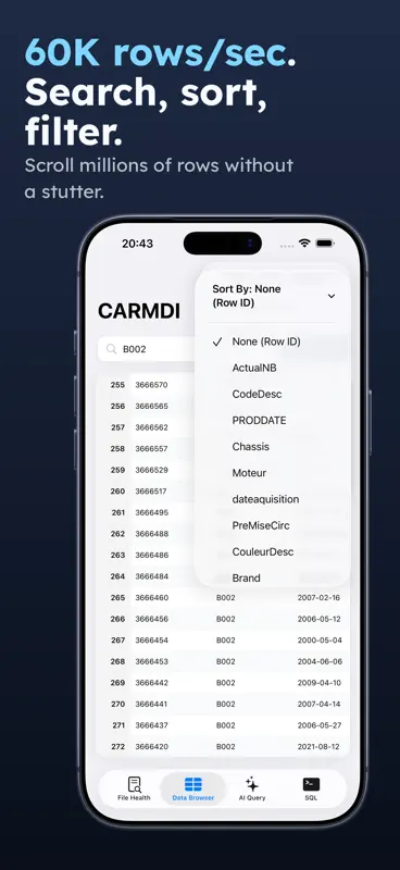 Access Database Viewer: MDB screenshot 2 of 6