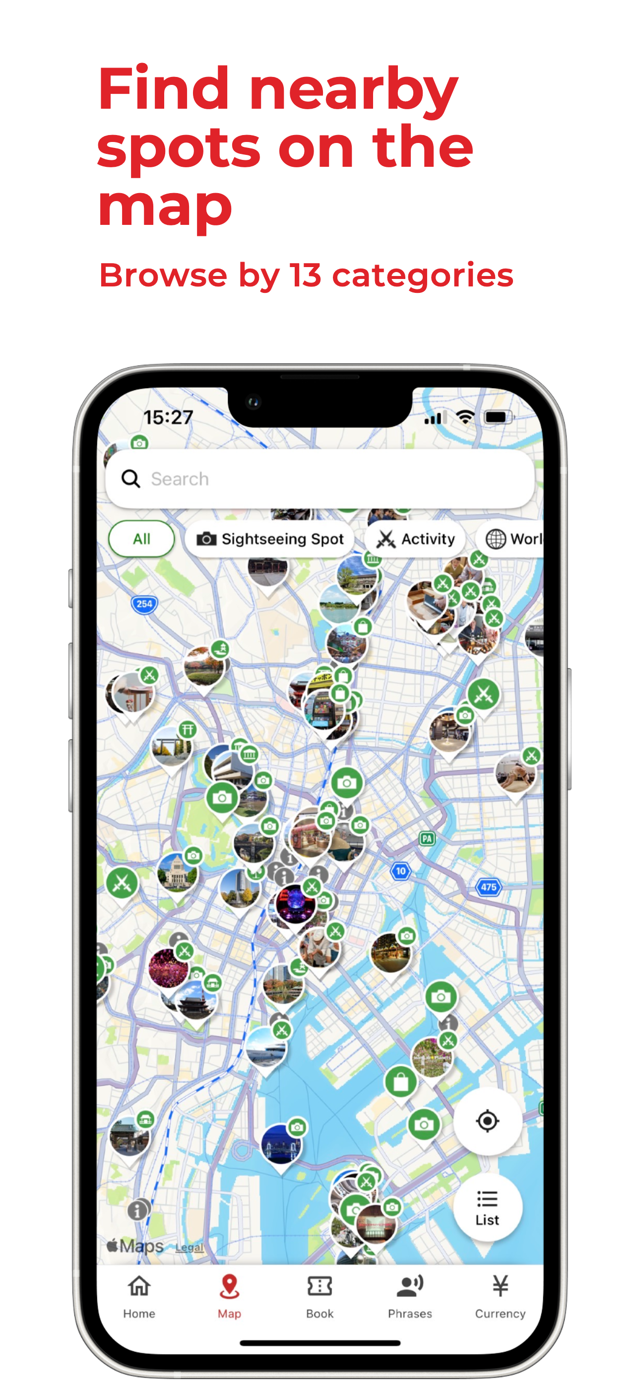 Japan Travel Map - Locals