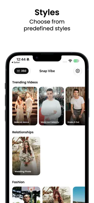 Snap Vibe: AI Video & Photo screenshot 1