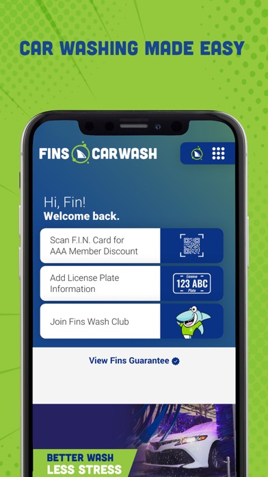 Fins Car Wash Screenshot