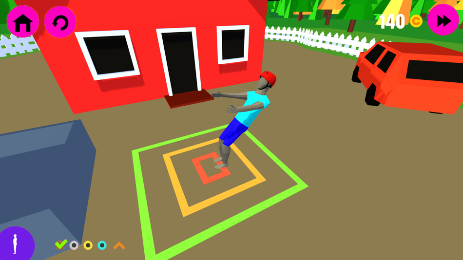 #3. Poly Flipper - Flip & Dive 3D (iOS) 由: Ashima Prabhakar