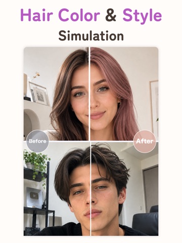 Hair Color & Hairstyle AI App