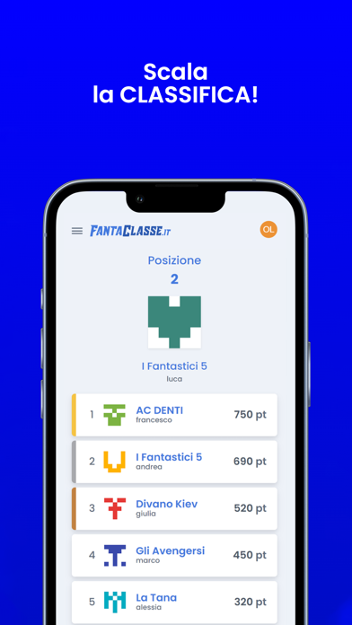 FantaClasse Screenshot 4 - AppWisp.com