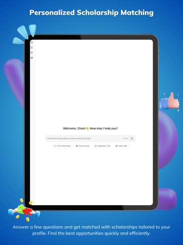 Scholarar - Scholarship App iPad screenshot