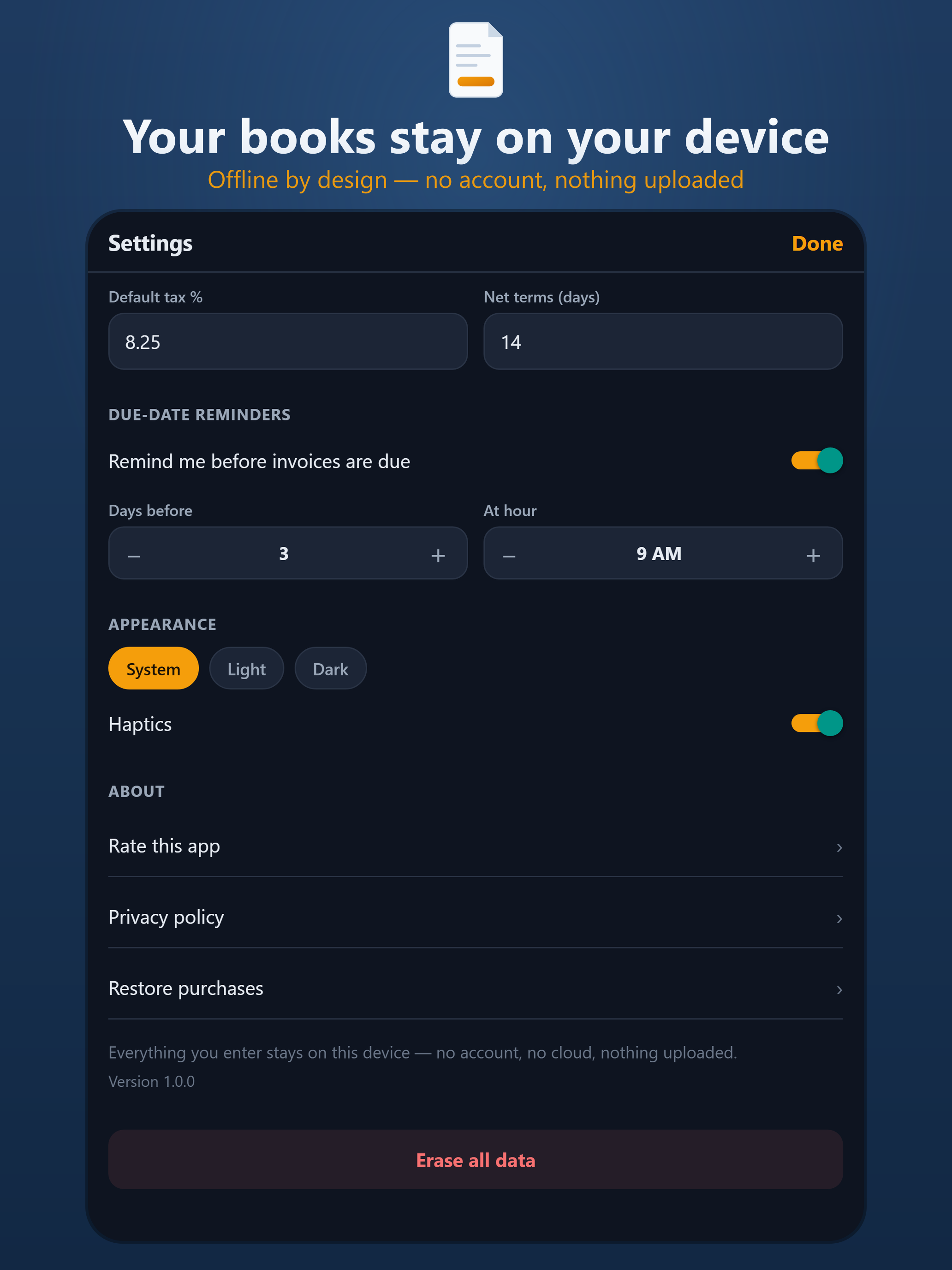 Contractor Invoice & Estimates screenshot 15