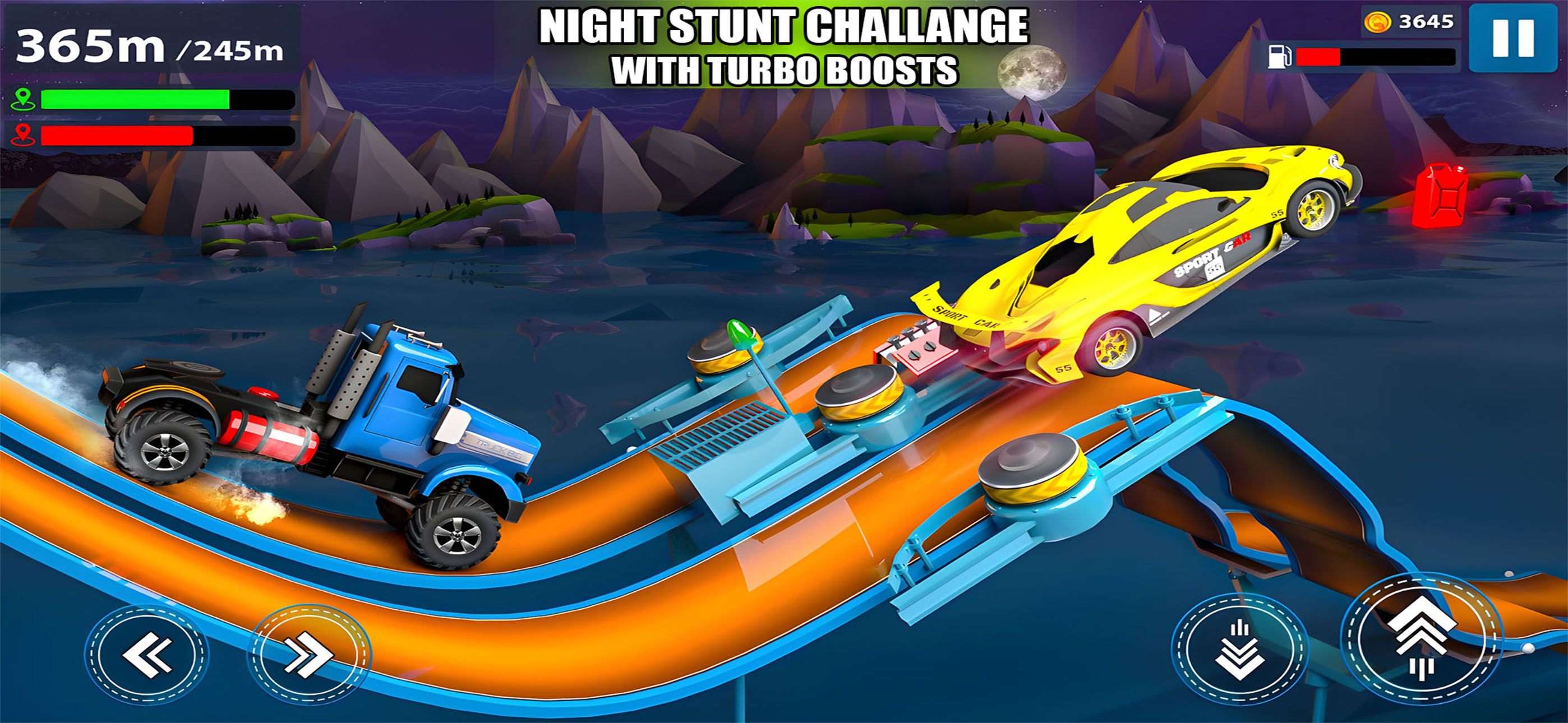 Race Off Ramp: 4x4 Stunt Race