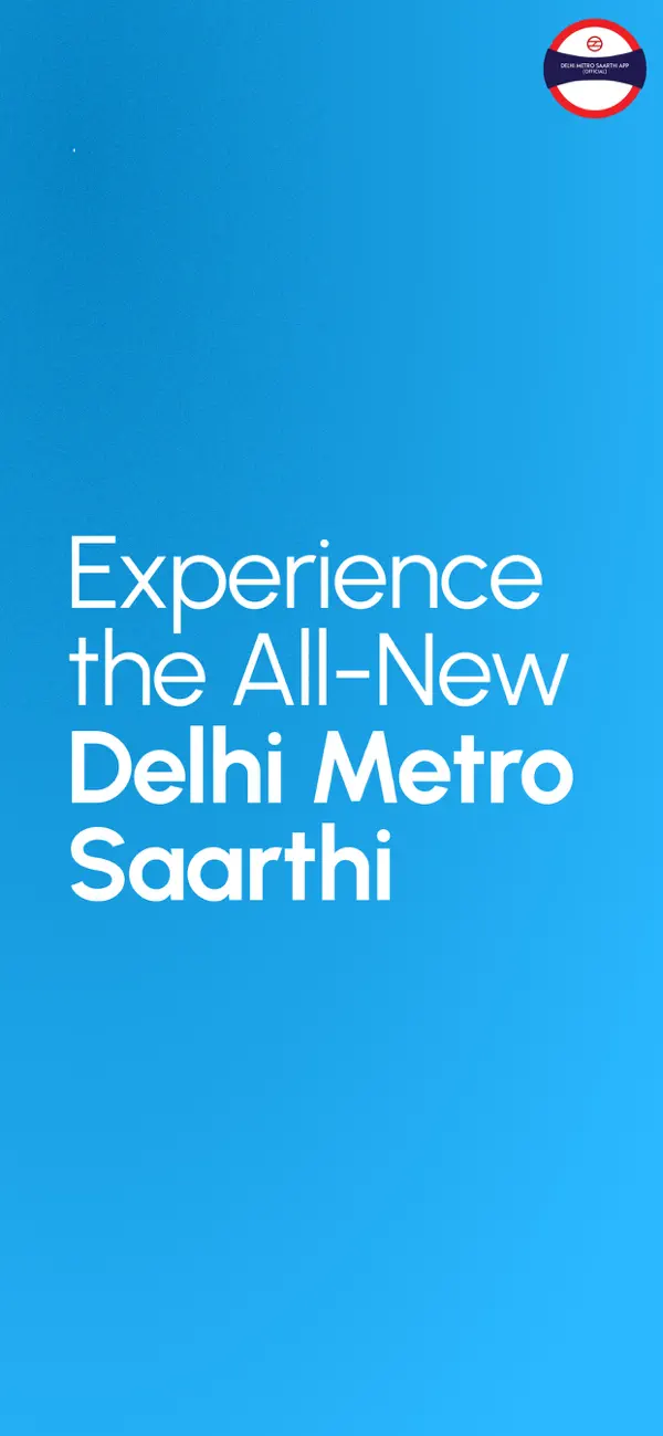 Screenshot #1 pour Delhi Metro Sarthi App