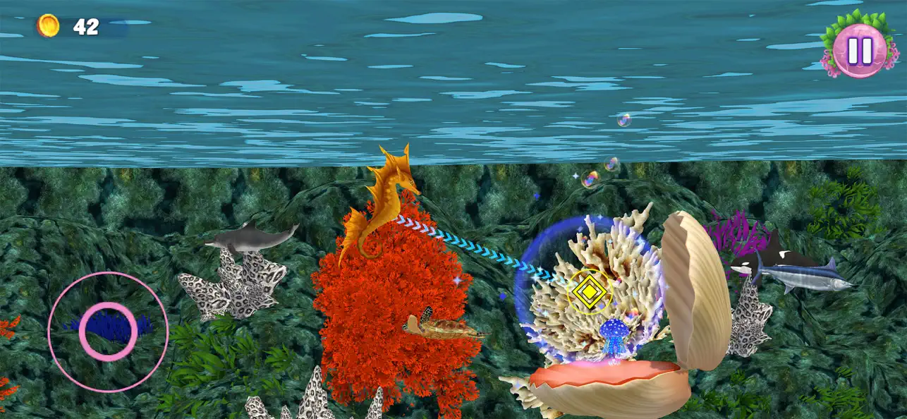 Screenshot #2 pour Hippocamp Sea Clan Quest