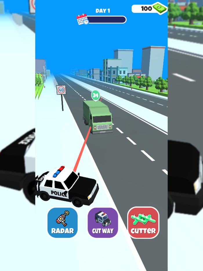 Traffic Police Radar Control