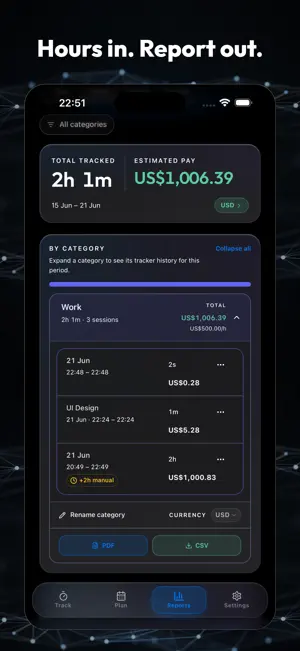 DayDraft: Plan, Track & Bill screenshot 4