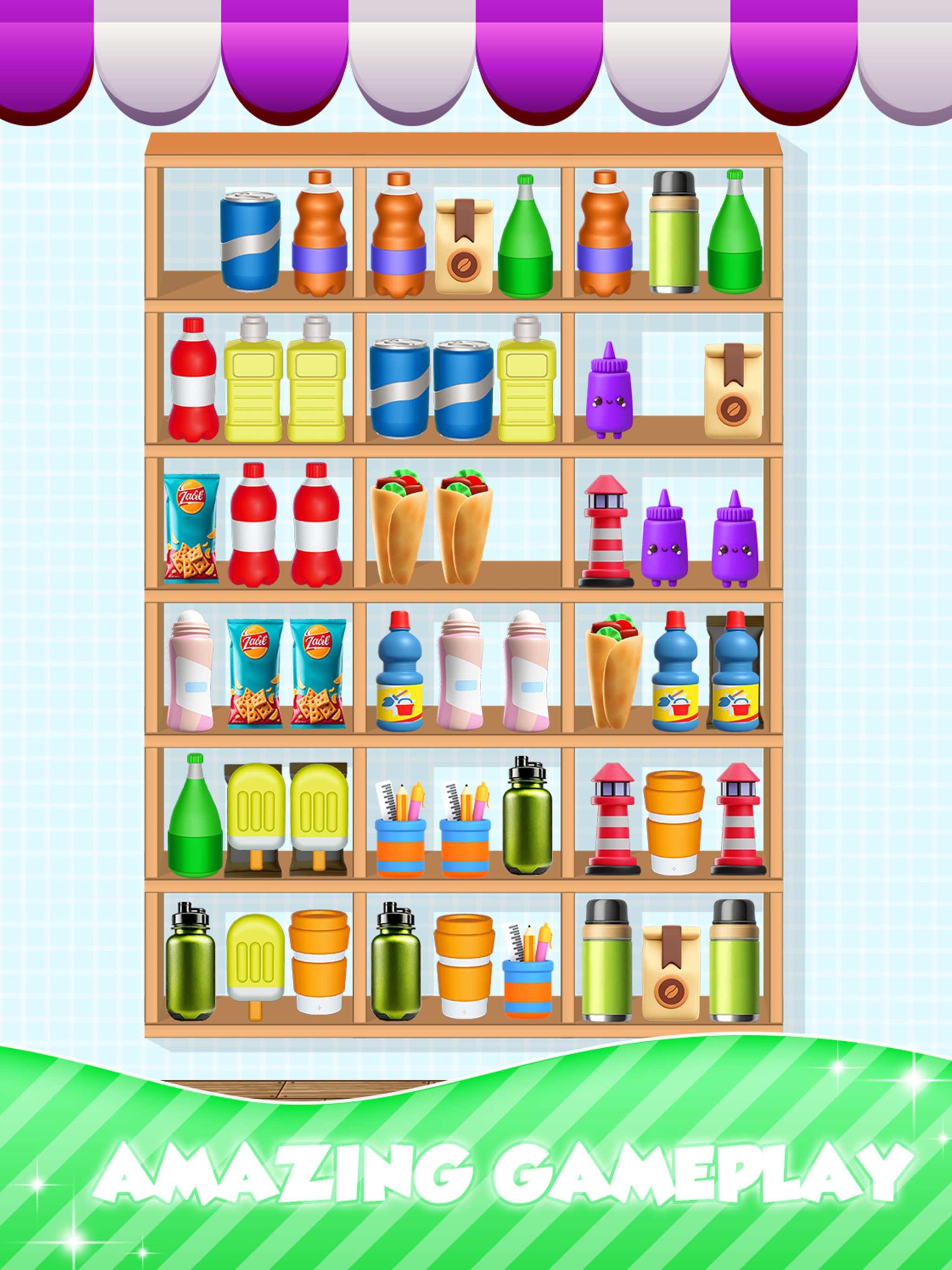 Closet Sort Goods Match 3D