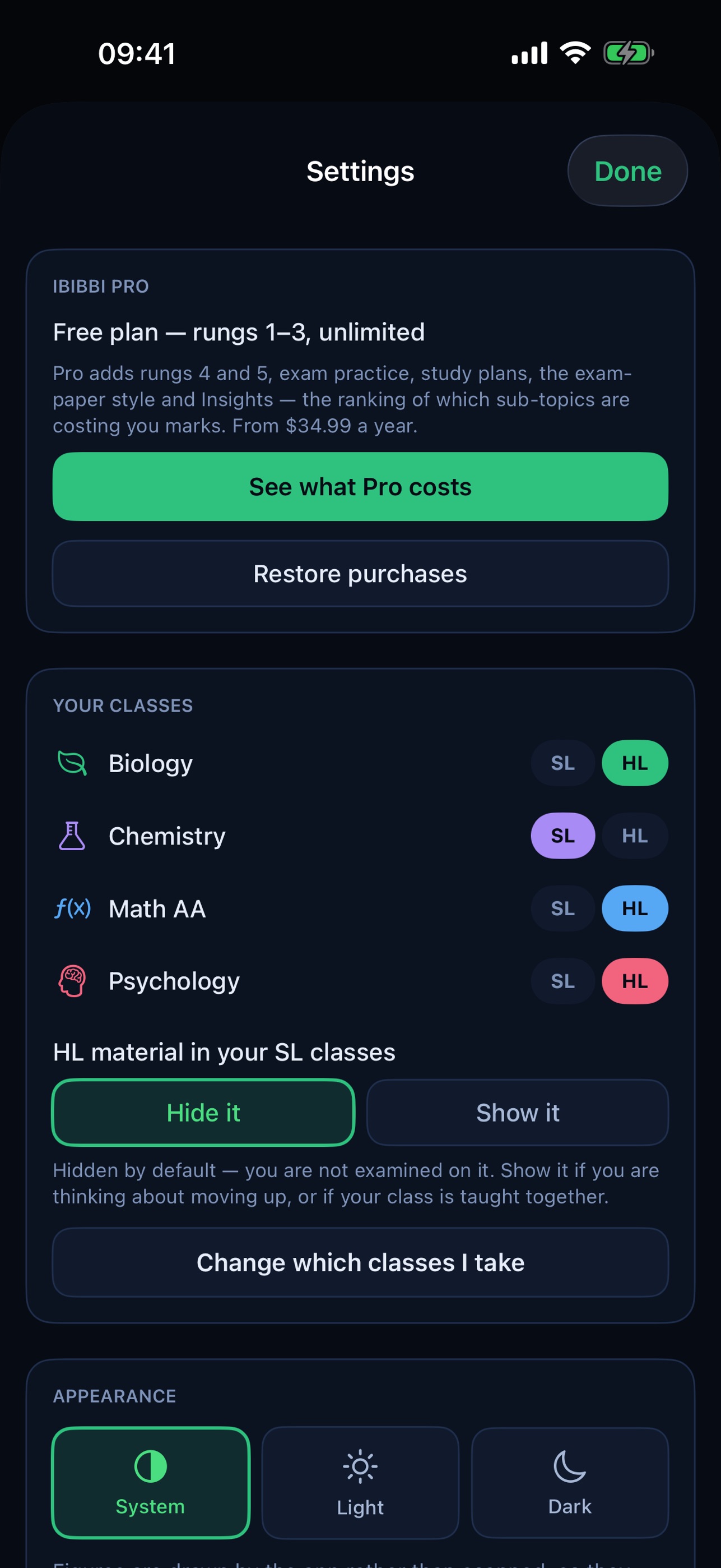 Screenshot 5 of IBibbi: IB Exam Practice
