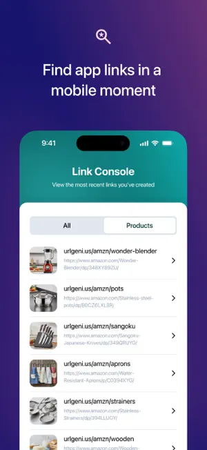 URLgenius Creator screenshot 1