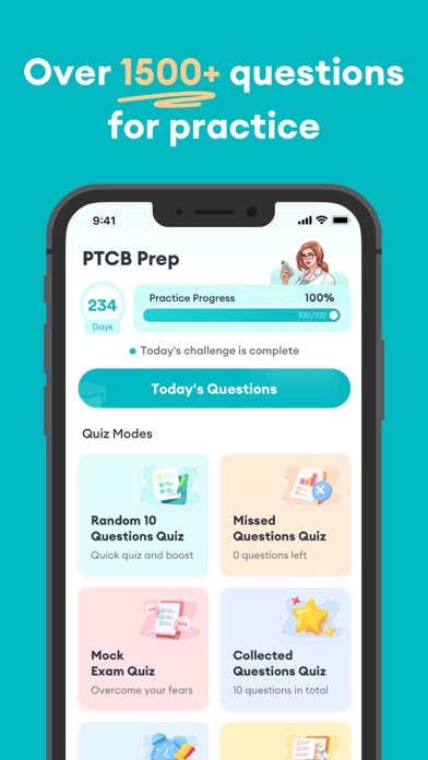 PTCB PTCE Test Prep 2026 iPhone screenshot 1 - Education app