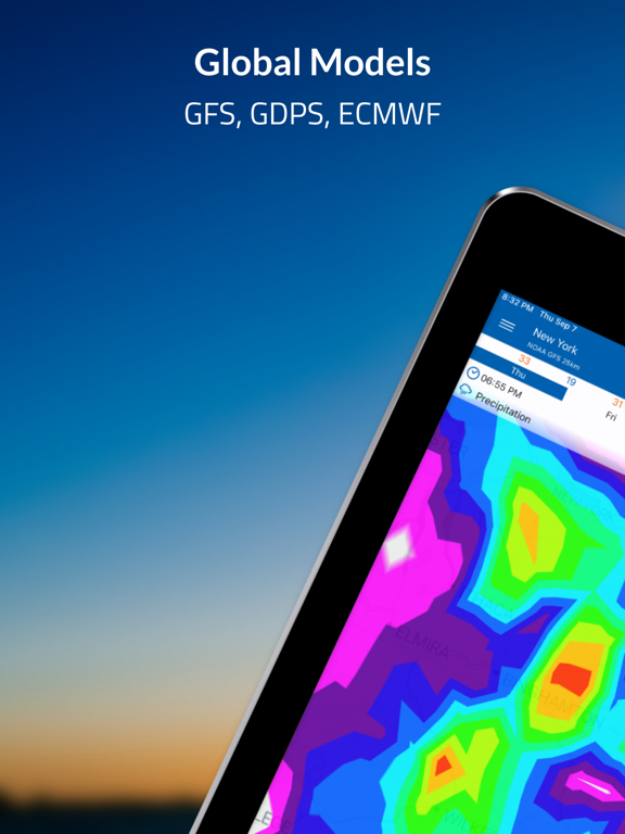 Flowx - Weather iPad screenshot 2 - Weather app