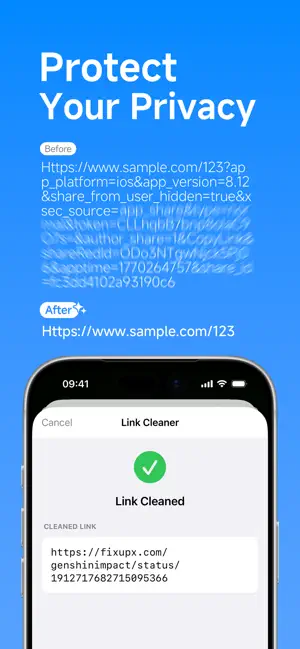 Link Cleaner - URL Sanitizer screenshot 2
