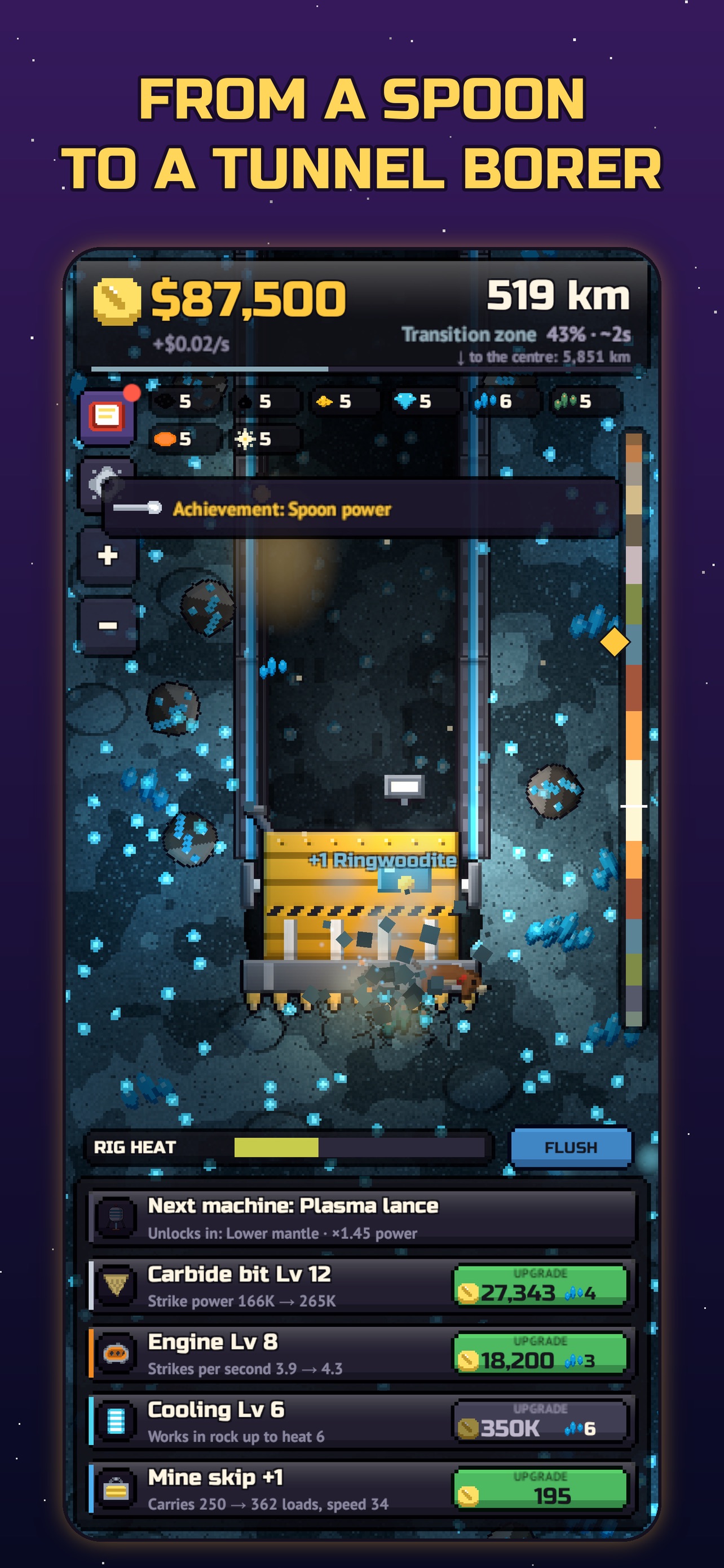 Screenshot 3 of Dig Through: Earth Tunnel
