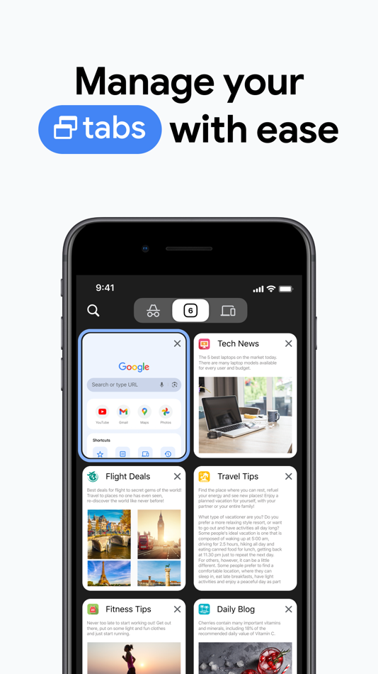 #5. Google Chrome (iOS) Tekijänä: Google