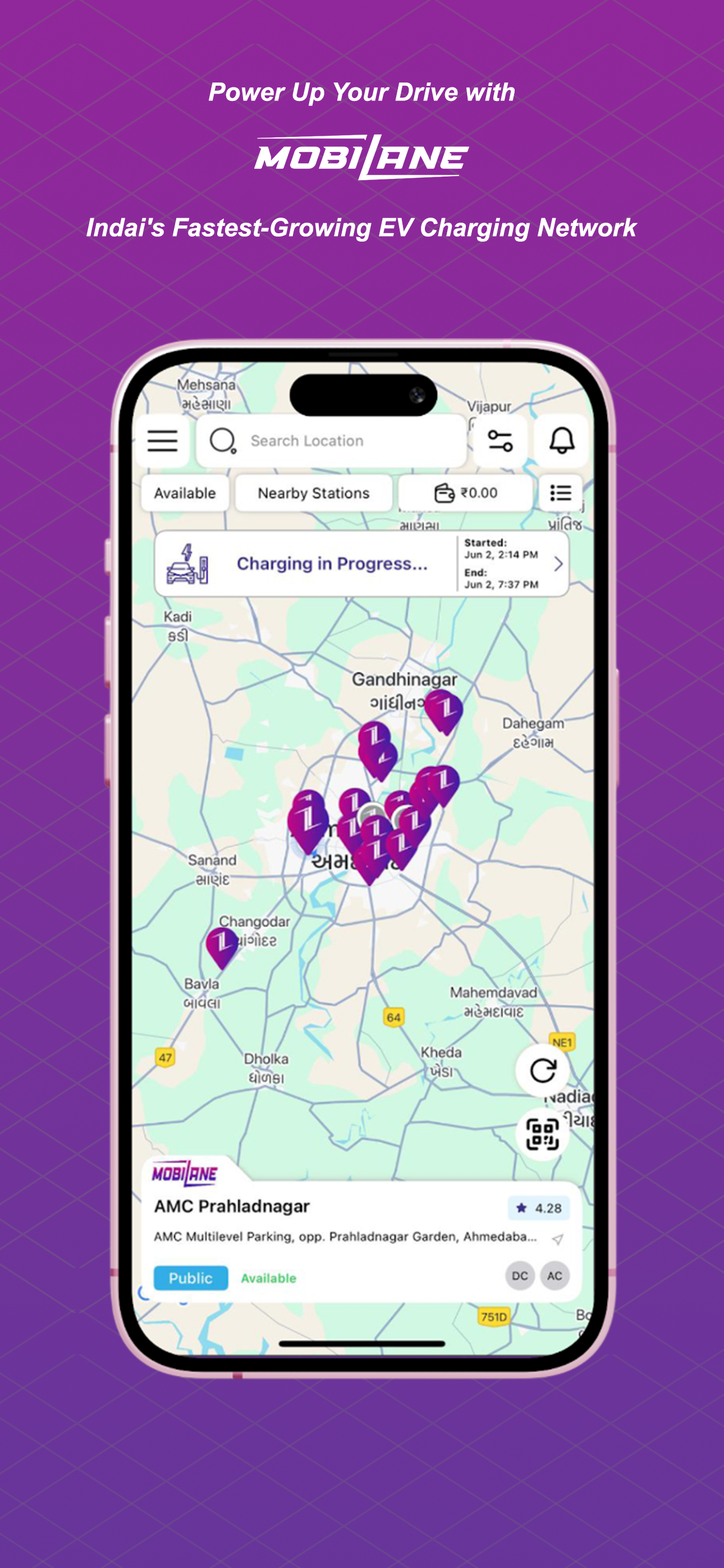 MobiLane EV Charging Network