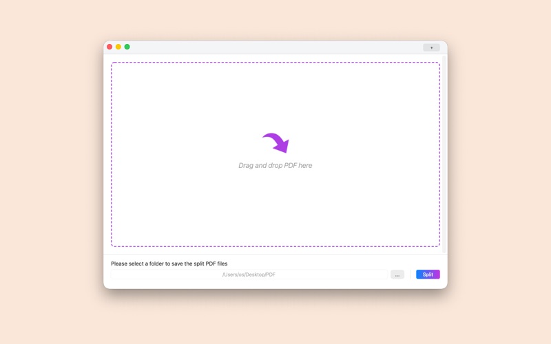 PDF Split Plus app screenshot 2