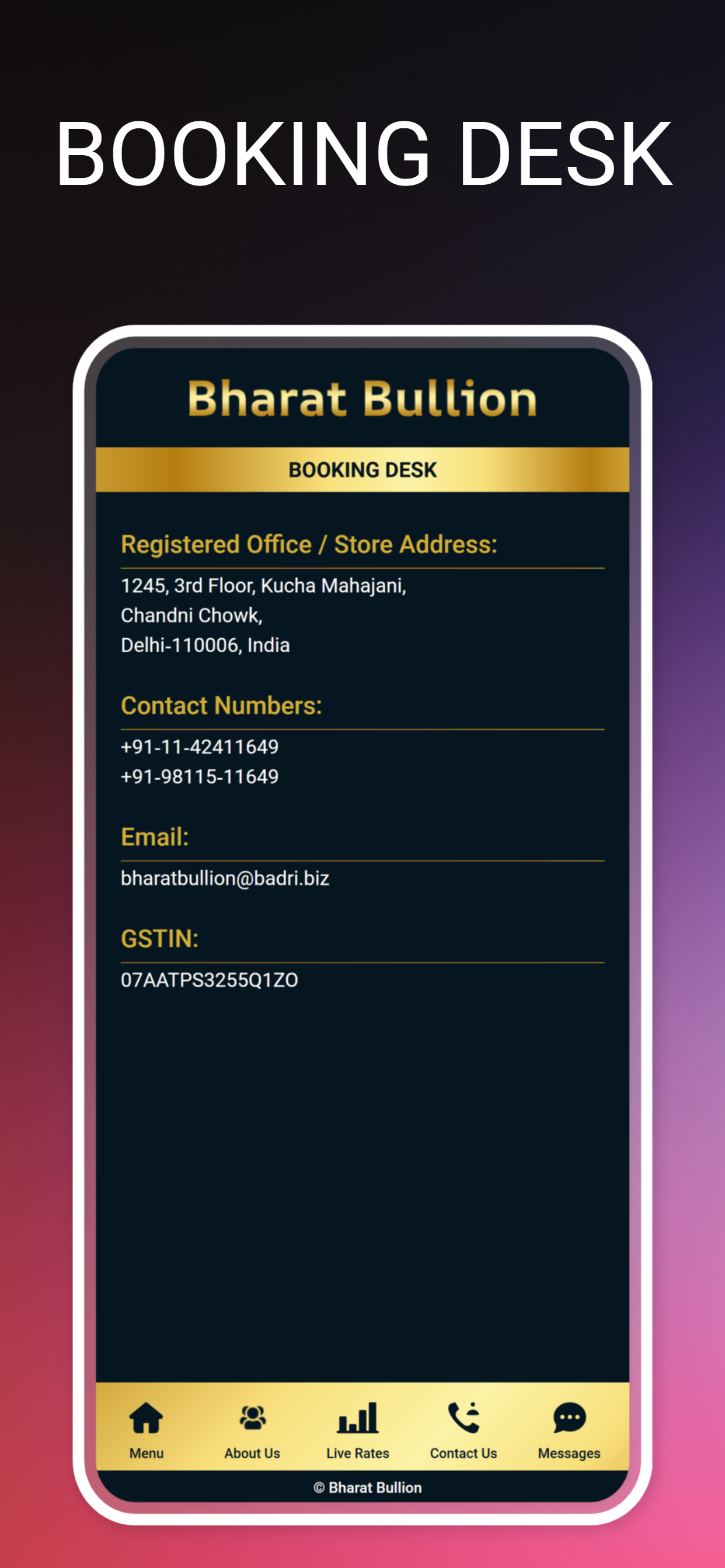 Bharat Bullion. screenshot 5